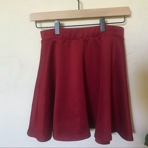 Francescas red flare  miniskirt